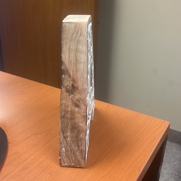 Decorative Wood Alphabet Letter “A” Stand Alone or Wall Hanger - Picture 4 of 5